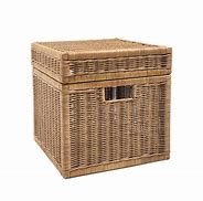 Image result for Wicker Storage Boxes