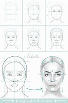 Image result for How to Draw Realistic Female Face