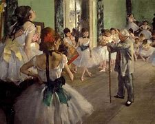 Image result for Edgar Degas Dancing Class