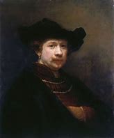 Image result for Rembrandt Van Rijn Self Portrait