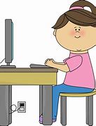 Image result for Kid at Desk Clip Art