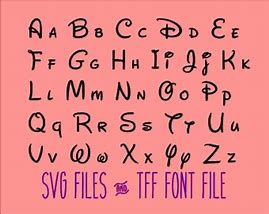 Image result for Cricut Disney Font SVG