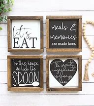 Image result for Kitchen Wall Art Signs