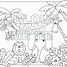 Image result for Safari Jeep Coloring Page