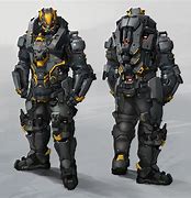 Image result for Combat Armor Concept Art