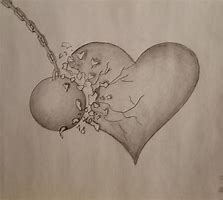 Image result for Art Broken Heart Sketches