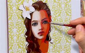 Image result for Oil Paint Self Portrait