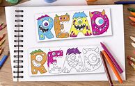 Image result for Free Printable Monster Bookmarks