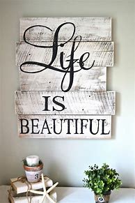 Image result for Rustic Wall Signs Decor