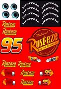 Image result for Lightning McQueen Printable Blowing a Kiss