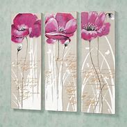 Image result for Flower Canvas Wall Art