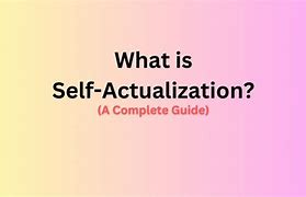 Image result for Self-Actualization Clip Art