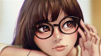 Image result for Adorable Anime Girl with Glasses