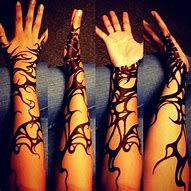 Image result for Full Hand Smile Tattoo