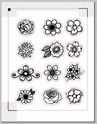 Image result for Printable Cut-Out Coloring Stickers