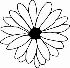 Image result for Flower Outline Clip Art Free