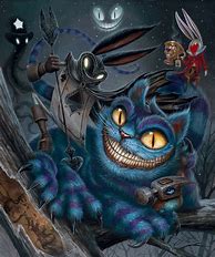 Image result for Alice in Wonderland Surreal Art