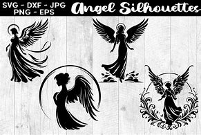 Image result for Garden Angel Silhouette