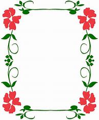 Image result for Free Flower Borders for Word Document