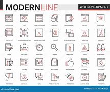 Image result for Web Development Icon in Red