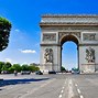 Image result for Colored Etching Eiffel Tower Arc De Triomphe