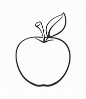 Image result for Small Apple Outline