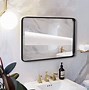 Image result for Rectangular Mirror Boujee Bathroom