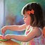 Image result for Realistic Oil Pastel Portrait