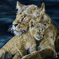 Image result for Wildlife Oil Paintings