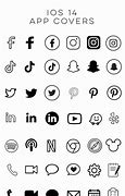 Image result for Black and White Aesthetic Icons