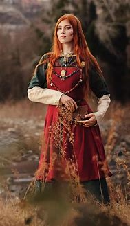 Image result for Traditional Viking Women Clothing