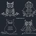 Image result for Owl in a Branch Vector