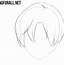 Image result for Anime Male Hair Outline