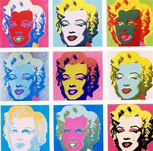 Image result for Andy Warhol Popular Artworks Marilyn Monroe