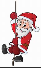 Image result for Climbing Santa Claus English