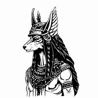 Image result for Anubis Line Art