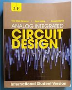 Image result for Analog Integrated Circuit Design