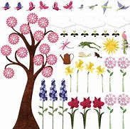 Image result for Flower Wall Decals