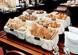 Image result for Buffet Bread Display