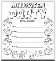 Image result for Halloween Party Flyer Middle School