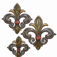 Image result for Outdoor Large Fleur De Lis Wall Decor