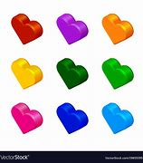 Image result for Mix of Colored Hearts