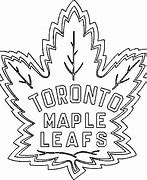 Image result for Toronto Maple Leafs Outline