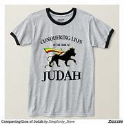 Image result for Lion of Judah T-shirt