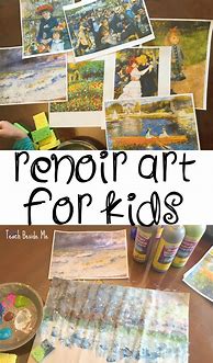 Image result for Renoir Art Projects for Kids