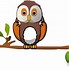 Image result for Owl On Branch Print Out