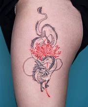 Image result for Japanese Dragon Tattoo Lower Arm