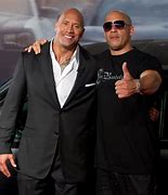 Image result for The Rock and Vin Diesel Friends