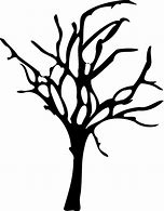 Image result for Tree with No Leaves Silhouette