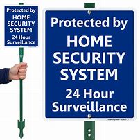 Image result for Home Security Yard Signs